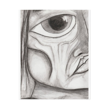 Art Posters - Hand Drawn Eye Sketch Abstract Art